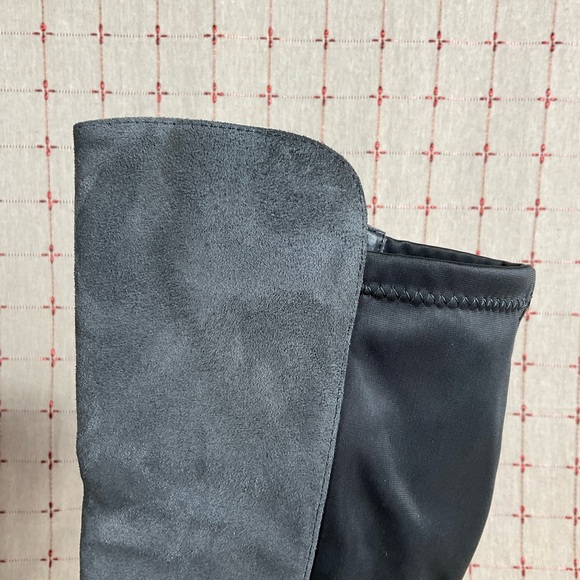 Blondo “Ellie” Grey Suede Knee High Riding Boots Waterproof Size 6.5 NWOB - Picture 10 of 10